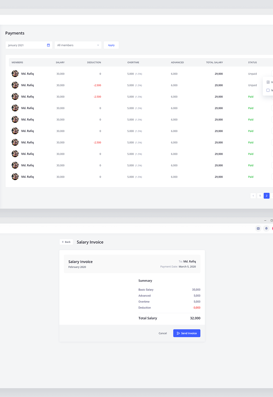 HRM Admin Control Center screenshot 9